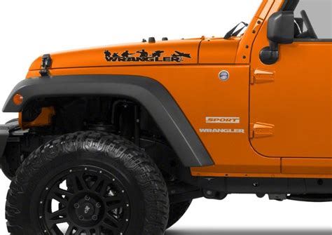 jeep jk hood decal|Amazon.ca: Jeep Wrangler Decals